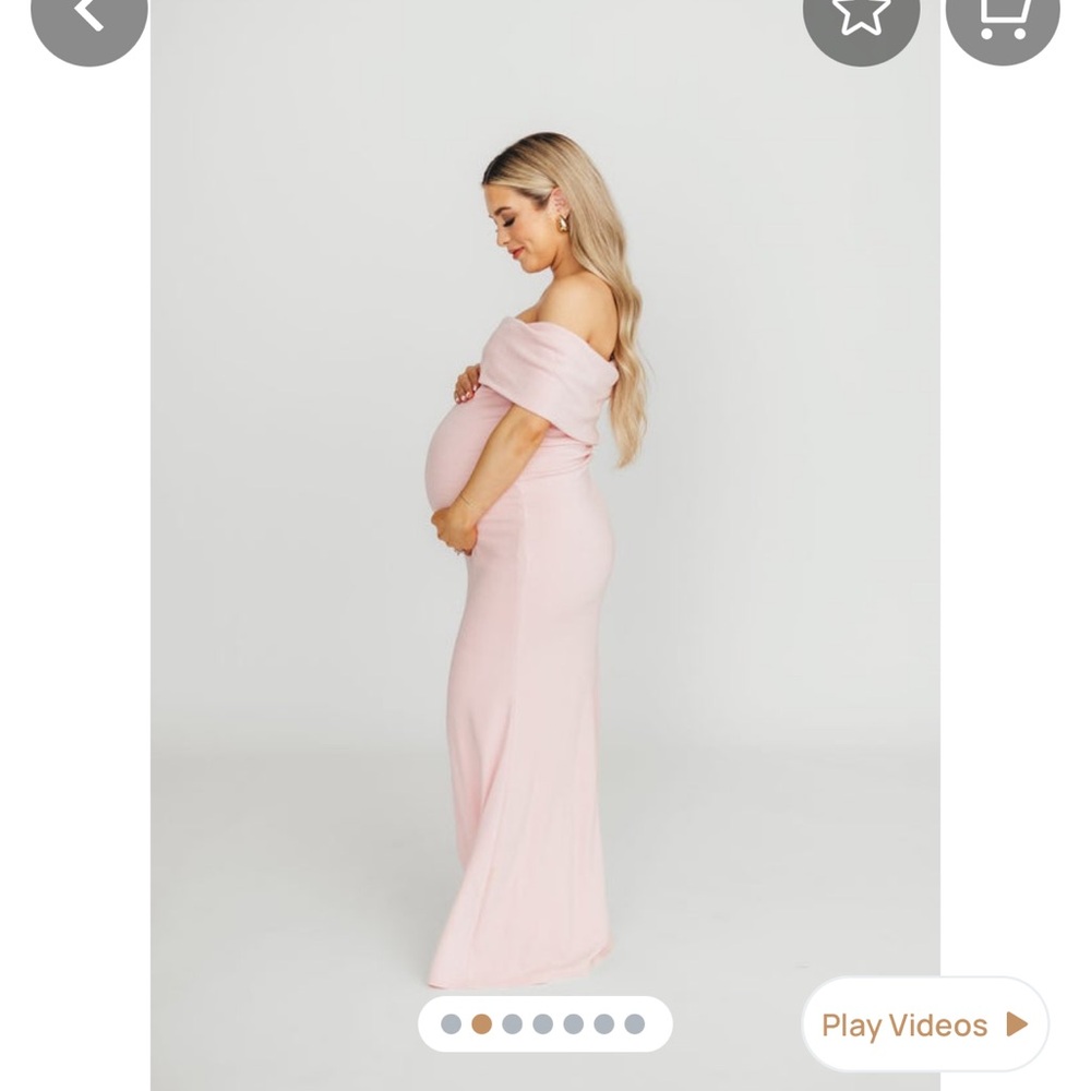 Monroe maxi dress worth collective pink off shoulder